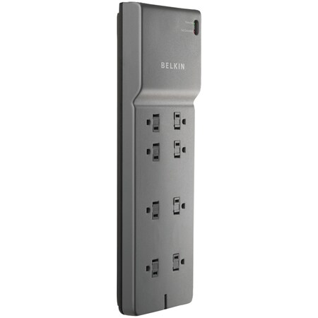 Belkin Home/Office 8-Outlet Surge Protector BE108000-08-CM